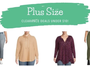 Walmart | Plus Size Clearance Under $10