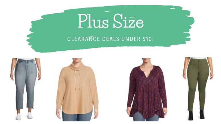 Walmart | Plus Size Clearance Under $10