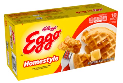 Free Kellogg’s Eggo Waffles Product on March 14, 2022