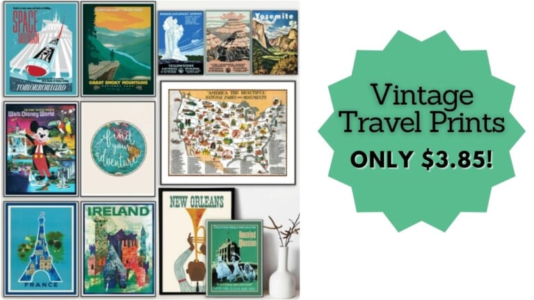 Jane | $3.85 Vintage Travel Prints