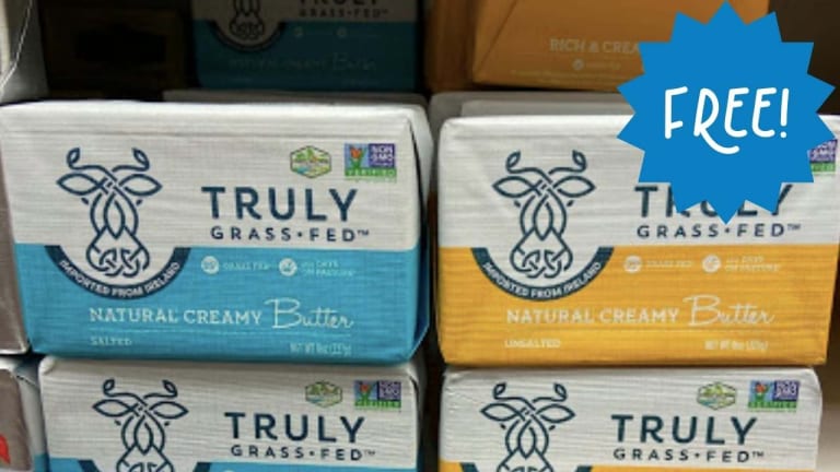 Truly Grass-Fed Butter as Low as FREE at Harris Teeter & Publix