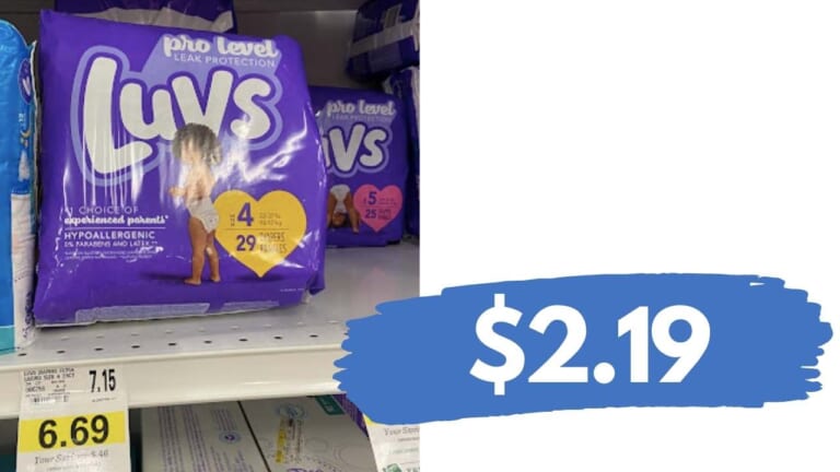 $2.19 Luvs Diapers | Lowes Foods Deal