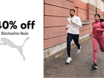 Puma Exclusive | 40% Off Select Apparel