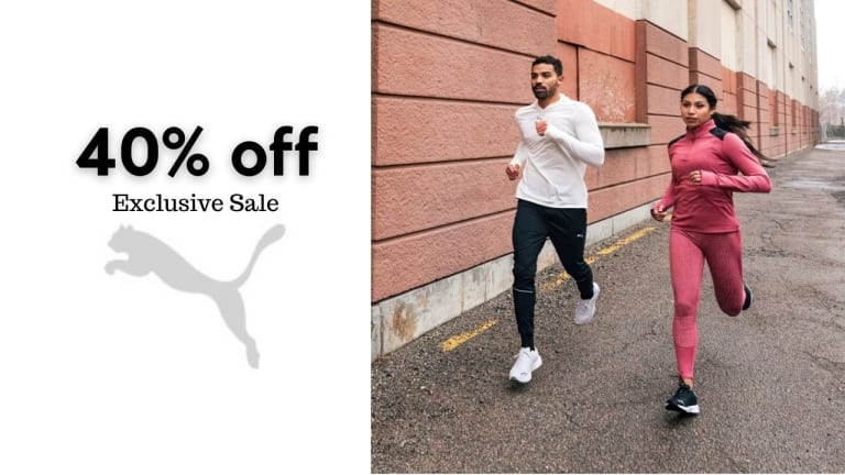 Puma Exclusive | 40% Off Select Apparel