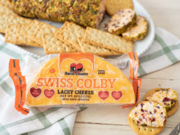 Amish Country Swiss Colby, Swiss, & Cream Havarti Cheese On Sale Now At Publix