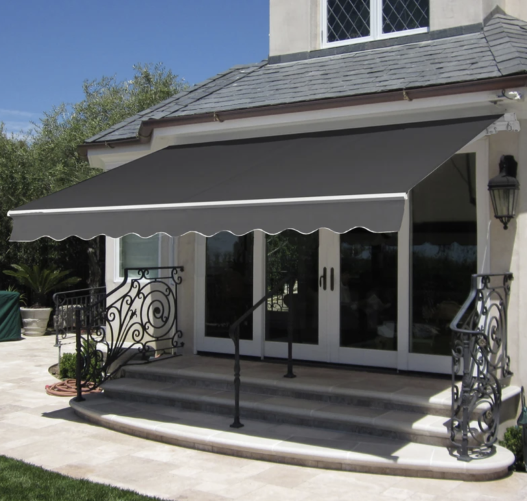 Retractable Patio Awning Cover for $169.99 shipped!