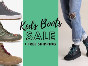 Keds | Women’s Boots Sale + 15% Off + Free Shipping