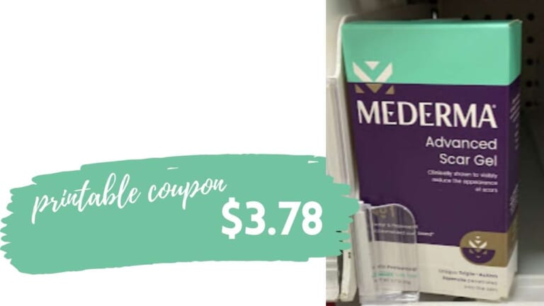 $3.78 Mederma Advanced Scar Gel | Save $11!