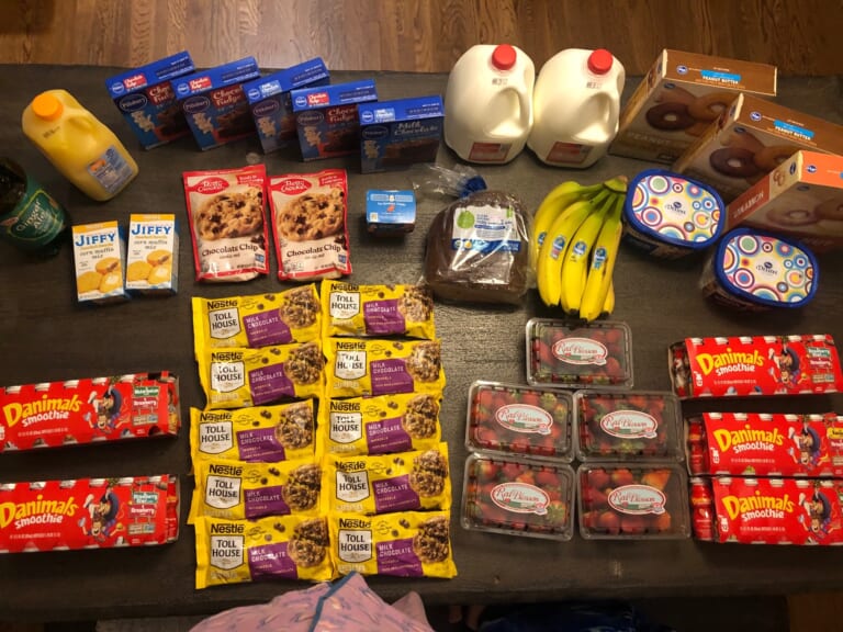 Jesse’s $60 Kroger Shopping Trip (I thought he did so well!)