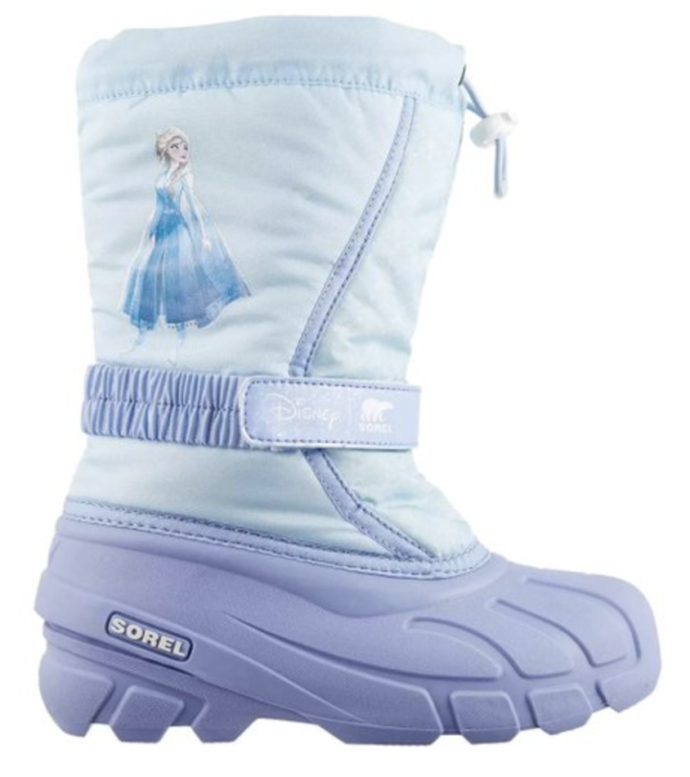 Sorel Kids’ Frozen Blue Elsa Flurry Duck Boots for just $9.99 + shipping! (Reg. $70)