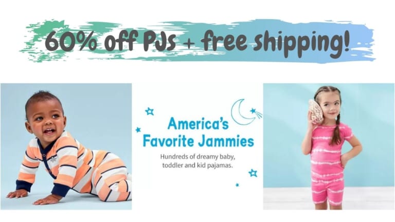 Carter’s | 60% Off Pajamas + Free Shipping