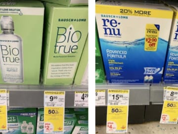 BioTrue & Renu Contact Solution Deals at Walgreens