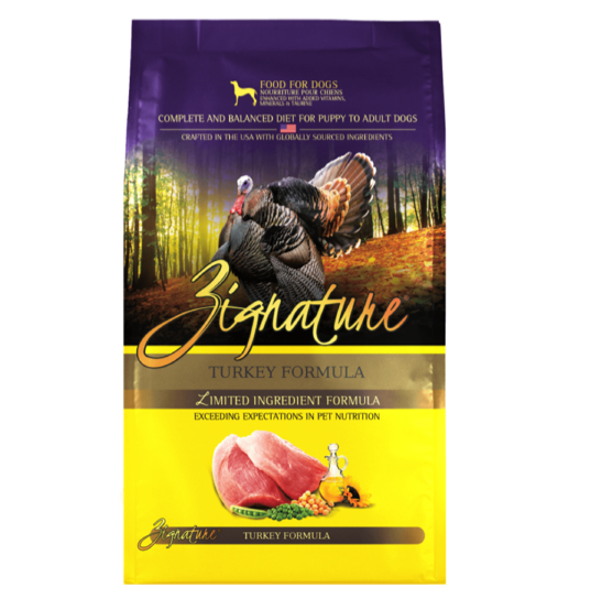 Free 4-pound Bag of Zignature Dog Food!