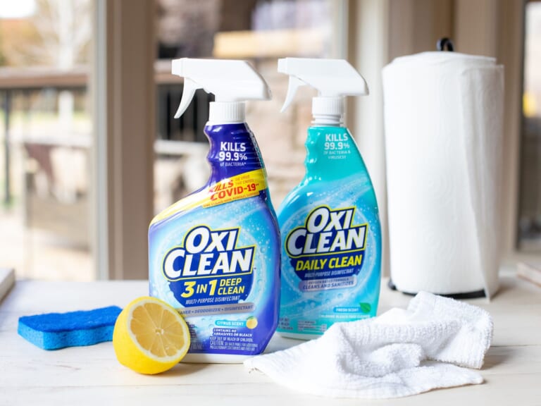 Get Ready For Spring Cleaning With OxiClean™ Multi-Purpose Disinfectant Cleaners