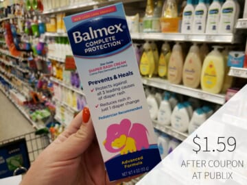 Get Balmex Diaper Rash Cream As Low As $2.49 At Publix