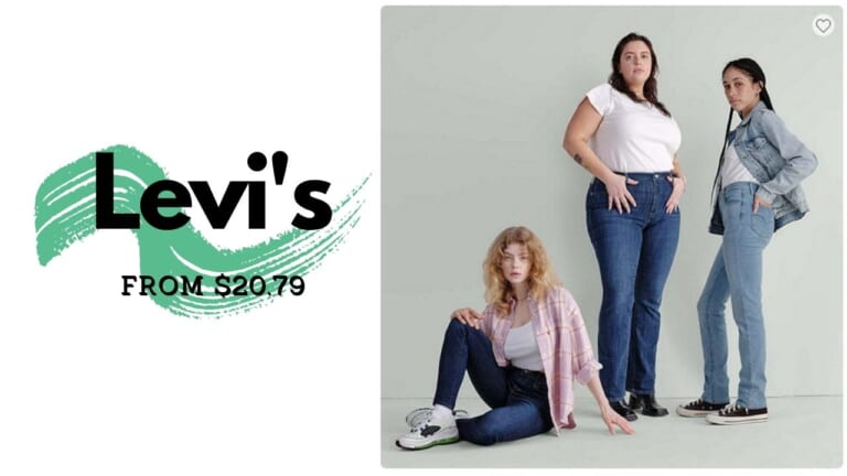 JCPenney | Levi’s Women’s Jeans For $20.79