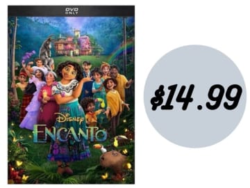 Disney Encanto DVD for $14.99