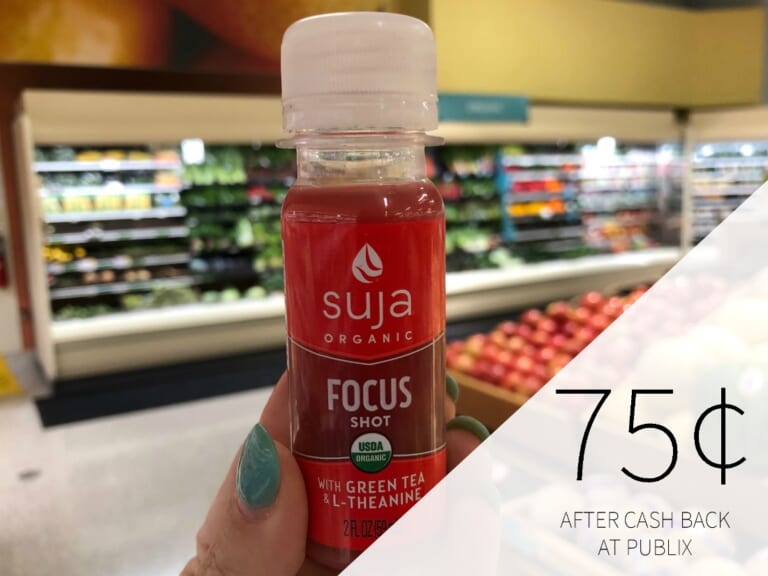 Suja Organic Wellness Shot As Low As FREE At Publix