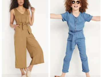 Old Navy: $15 Women’s Jumpsuits and $12 Girls’ Jumpsuits today!