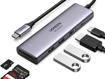 UGREEN 6 in 1 USB-C Hub Pack $17.54 After Code (Reg. $26.99)