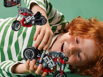 LEGO Technic Motorcycle 160-Piece Model Building Kit $10.39 (Reg. $12.99) – FAB Ratings!