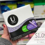 U By Kotex Products As Low As $1.59 At Publix