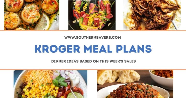 kroger meal plans 3/16