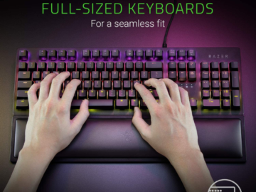 Razer Ergonomic Wrist Rest for Full-Sized Keyboards $19.99 (Reg. $35) – FAB Ratings! 6K+ 4.5/5 Stars!