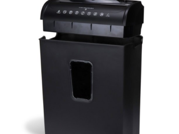 6-Sheet Crosscut Paper or Credit Card Shredder $29.98 (Reg. $34.96) – FAB Ratings!