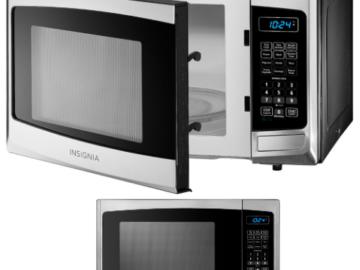 Insignia 0.9 Cu. Ft. Microwave $79.99 Shipped Free (Reg. $89.99) – 4.1K+ FAB Ratings!