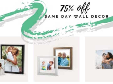 Walgreens | 75% Off Same Day Wall Decor