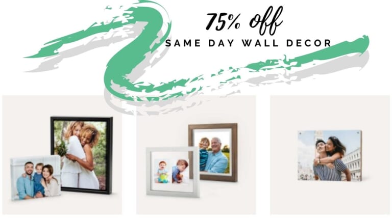 Walgreens | 75% Off Same Day Wall Decor