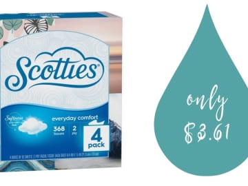 Amazon | 4-Pack Tissues For Only $3.61