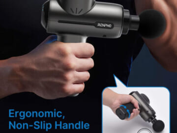 Today Only! RENPHO Massage Guns and Eye Massagers from $51.67 Shipped Free (Reg. $95+) – FAB Ratings!