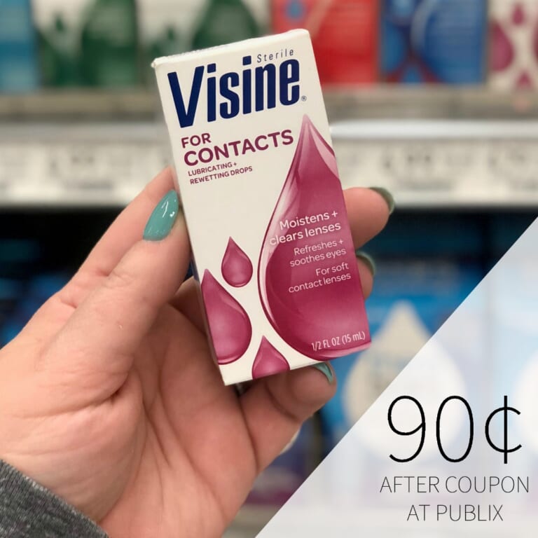 Get Visine Eye Drops As Low As $1.40 Per Bottle At Publix