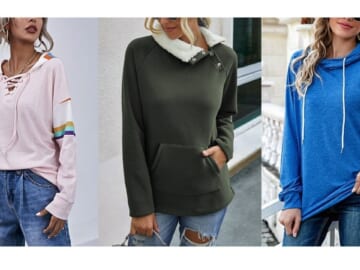 Zulily | $12.74 Women’s Hoodies & Pullovers