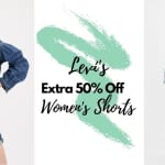 Levi’s | Women’s Shorts For $13.49 Shipped