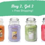 Yankee Candle | B2G2 Free Large Candles + Free Shipping!