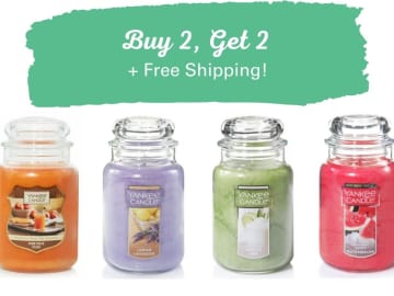 Yankee Candle | B2G2 Free Large Candles + Free Shipping!