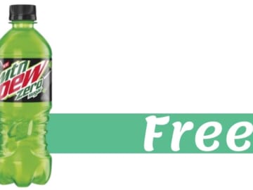 free mtn dew zero