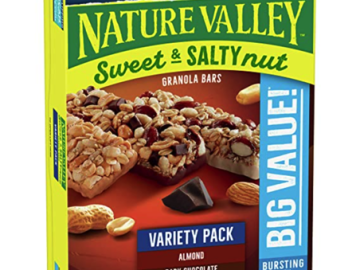 Nature Valley Sweet & Salty Nut Granola Bars, 15-Count Family Pack for just $4.59 shipped, plus more!