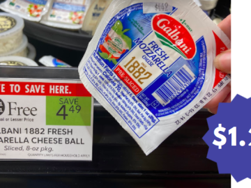 Galbani Cheese Deal = 8 oz. Mozzarella for $1.24