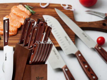 Be Prepared with All Your Cutting Tasks with 15-Piece Kitchen Knife Set $42.24 After Code (Reg. $64.99) + Free Shipping