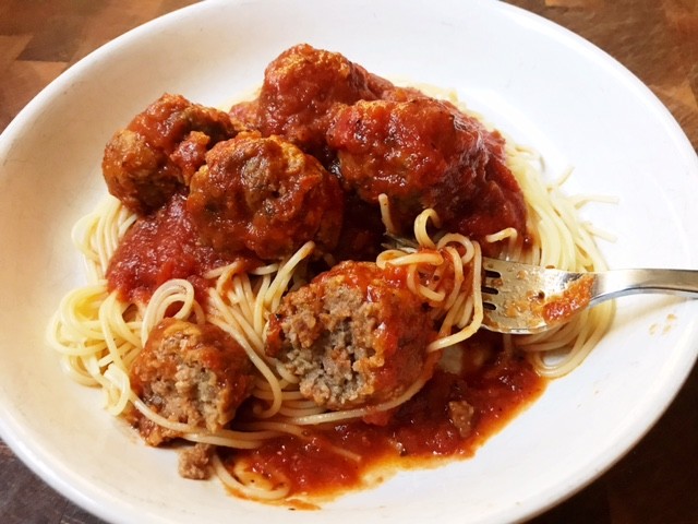 oven-baked meatballs