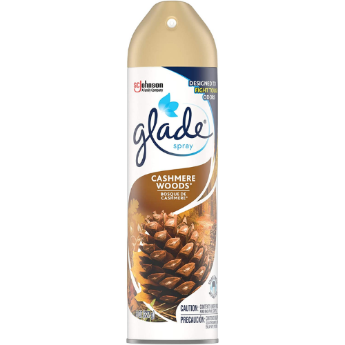 Glade Air Freshener Spray, Cashmere Woods or Apple Cinnamon as low as $0.82 Shipped Free (Reg. $1) – FAB Ratings! 7K+ 4.7/5 Stars!