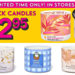 Bath & Body Works | 3-Wick Candles for $12.95