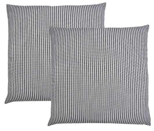 striped pillow