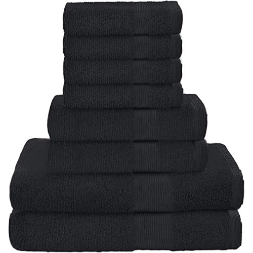 Ultra Soft Highly Absorbent 8 Piece Towel Set $21.99 (Reg. $49.99) – 5.8K+ FAB Ratings! | Various Sizes