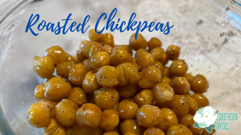 Simple Roasted Chickpeas Recipe