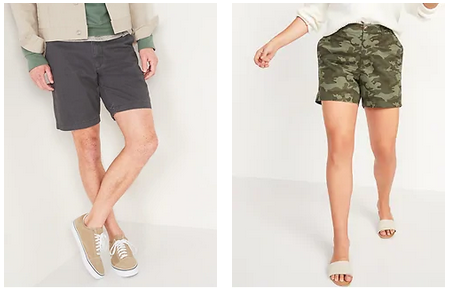 *HOT* Old Navy: Adult Shorts only $12, Kid’s Shorts only $7 {Today Only!}